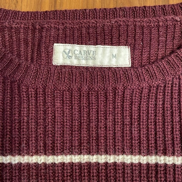 Carve Designs 50/50 Wool/Acrylic Women’s Medium Sweater EUC - Picture 2 of 6